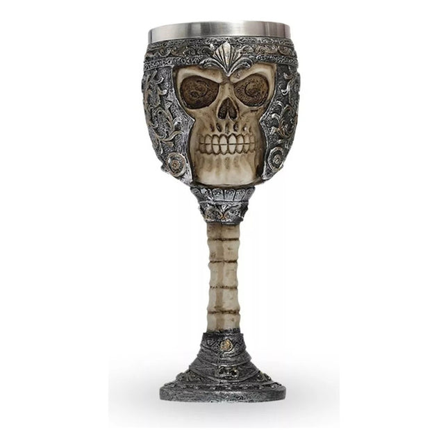 Vaso Copa Vikinga Calavera Estilo Nórdico 200ml