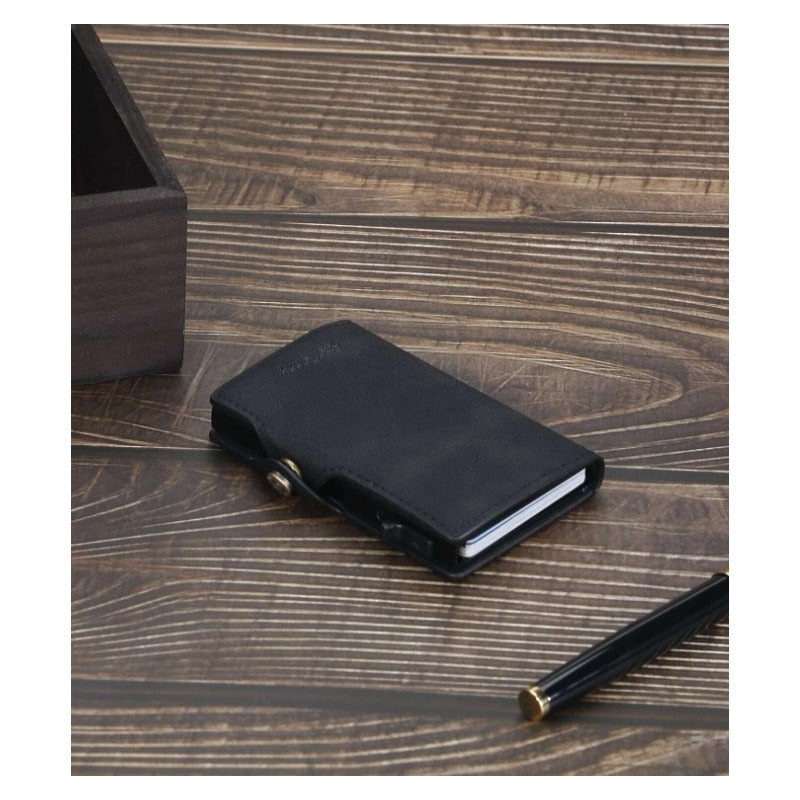 Billetera Tarjetero Anti Clonación Con Bloqueo Rfid Baellery