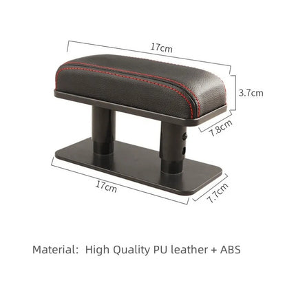 Apoya Brazo Universal Auto Posa Brazo Ambos Lados Negro Negro