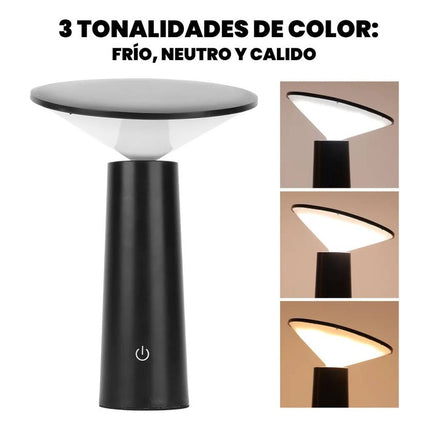 Lampara De Mesa Escritorio Flexible Tactil Usb Recargable