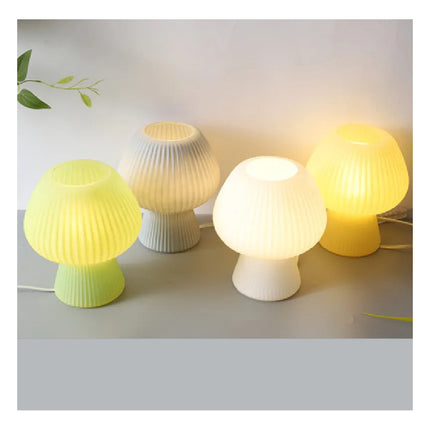 Lampara De Mesa Luz Velador Nordica Moderna Led 3tonalidades
