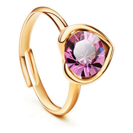 Pack De Collar Caravanas Anillo Y Pulsera Combo Bijouterie Rosa Chicle