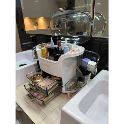 Organizador De Maquillaje Grande Porta Cosméticos Capsula