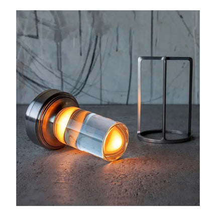 Lampara De Mesa Usb Portatil Recargable Inálambrica De Farol