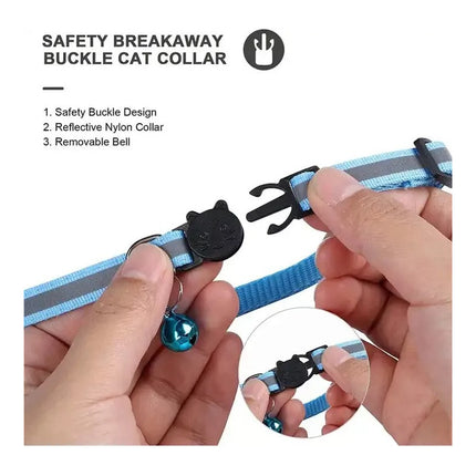 Collar Porta Airtag Para Gatos Con Cascabel Air Tag Case