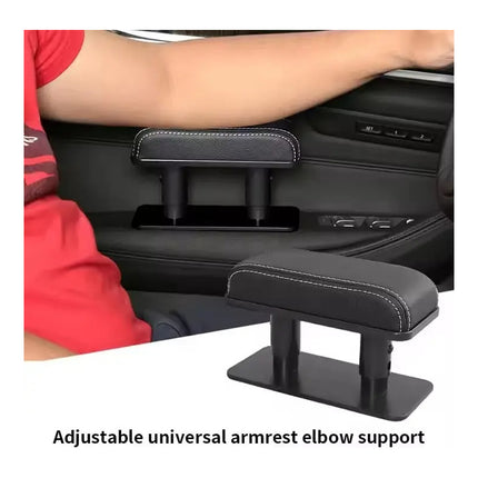 Apoya Brazo Universal Auto Posa Brazo Ambos Lados Negro Negro