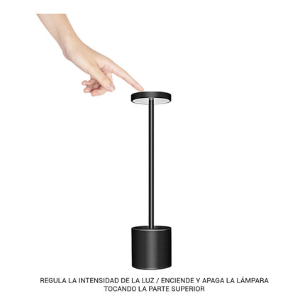 Lámpara Luminaria Portatil De Mesa Inalámbrica Recargable