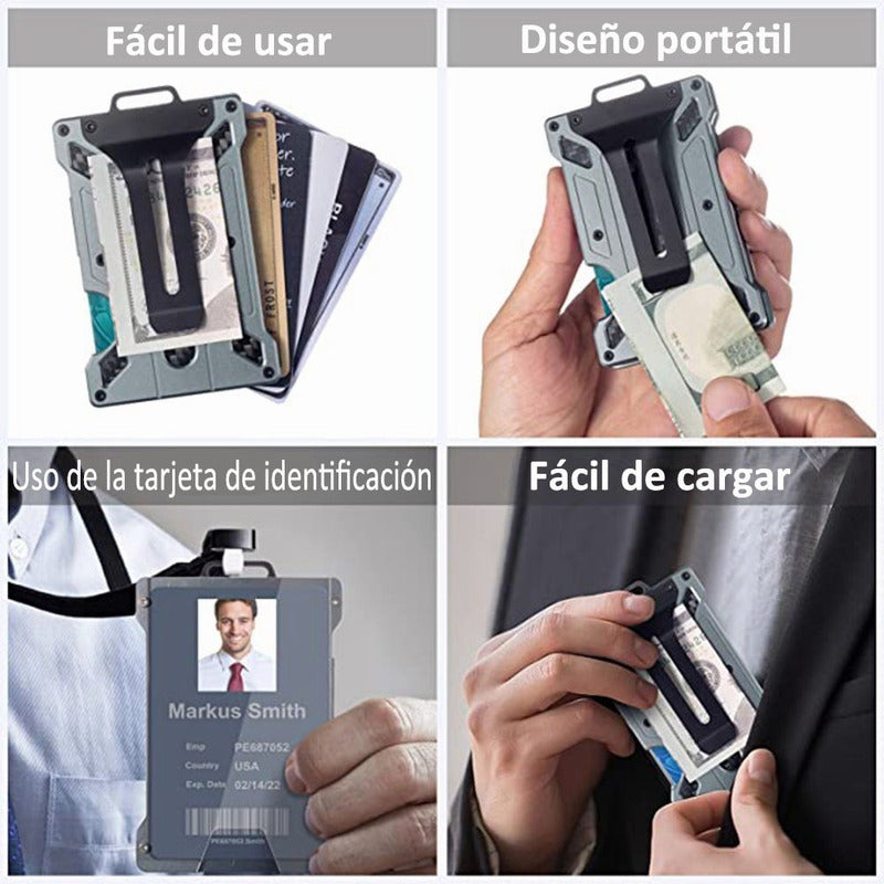 Banna Cartera Rfid Hombre Tarjetero Billetera Fibra De Carbonominimalista Billetera De Tarjeta De Créditotarjetero Para Tarjetas De Credito, Tarjetero Para Tarjetas De Credito