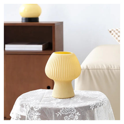 Lampara De Mesa Luz Velador Nordica Moderna Led 3tonalidades