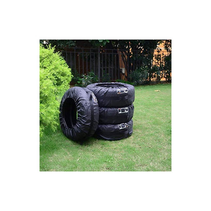 Funda Cubre Rueda Neumatico Auto Camioneta Rodado 13 A 18