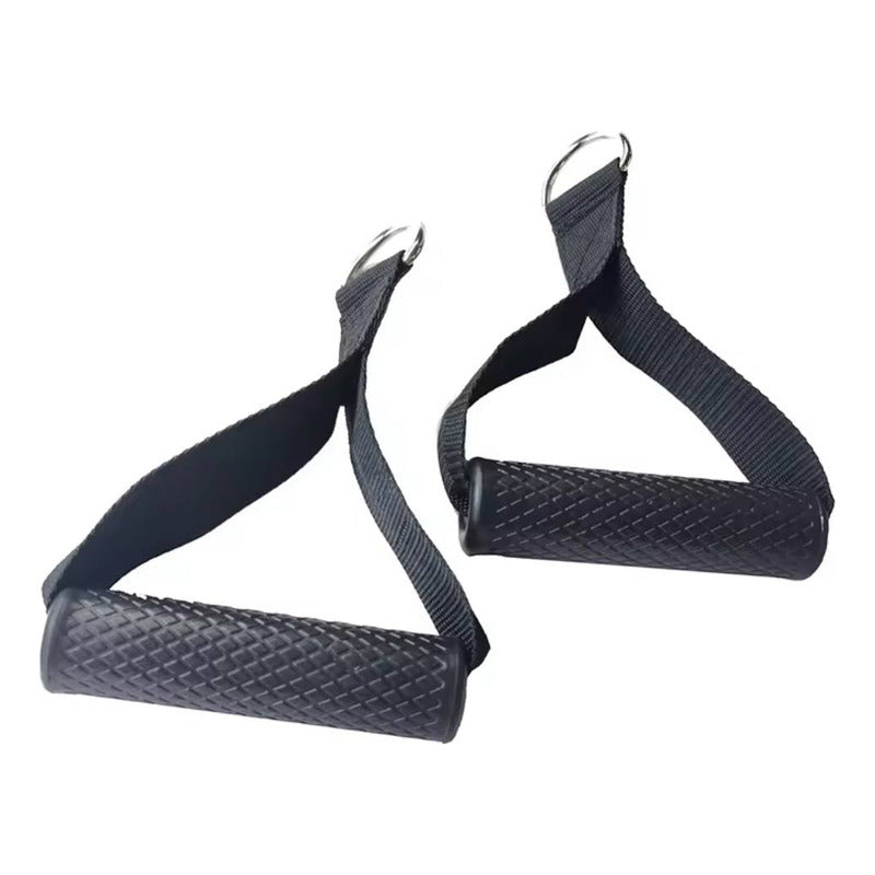 Agarre Manija Para Polea Maquina Gym Reforzada X Par