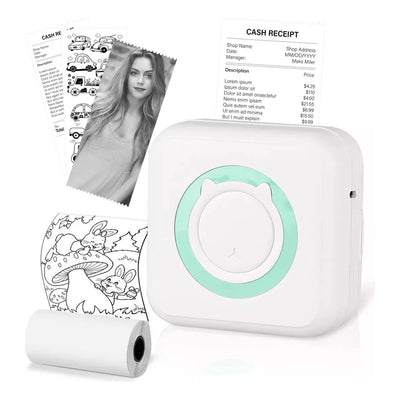 Mini Impresora Térmica Para Celular Con Aplicación Bluetooth