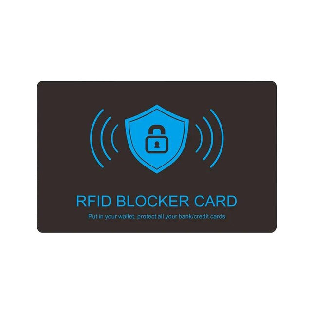 Tarjeta Protector Bloqueador Anti Robo Credito Debito Rfid