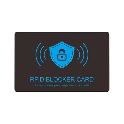 Tarjeta Protector Bloqueador Anti Robo Credito Debito Rfid