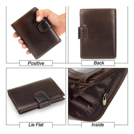 Billetera Rfid Antirrobo Para Hombre Multiple Ranuras