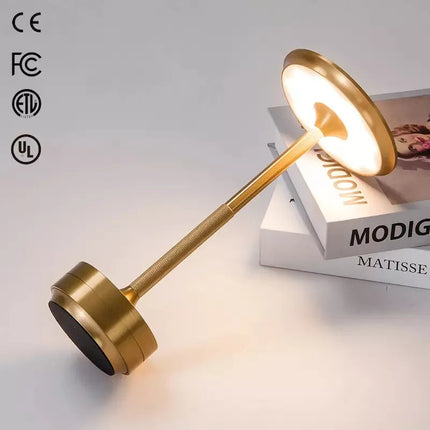 Lámpara Luminaria Portatil De Mesa Inalámbrica Recargable