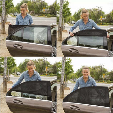 Parasol Puertas Ventanas Laterales De Auto Protección Uv X2