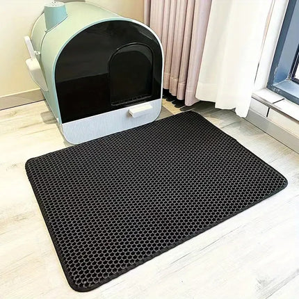 Alfombra Arenero Gato Doble Capa Impermeable 45x60cm