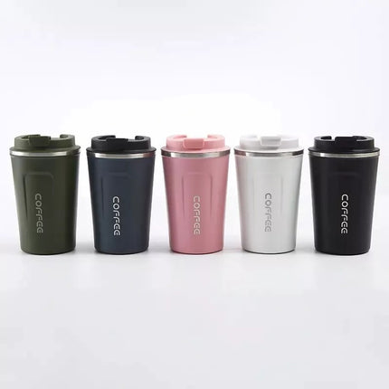 Vaso Taza Termico Mug 500ml Con Tapa Varios Colores Calidad