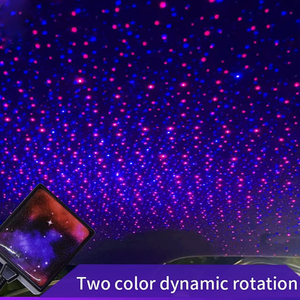 Luz Led Interior De Auto Usb Techo Azul Y Rojo Luz Led Casa Negro Azul Y Rojo