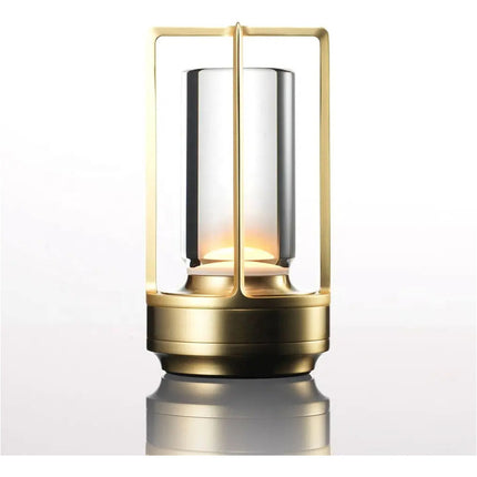 Lampara De Mesa Usb Portatil Recargable Inálambrica De Farol