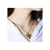 Collar Colgante Relicario Para Fotos Acero Corazón