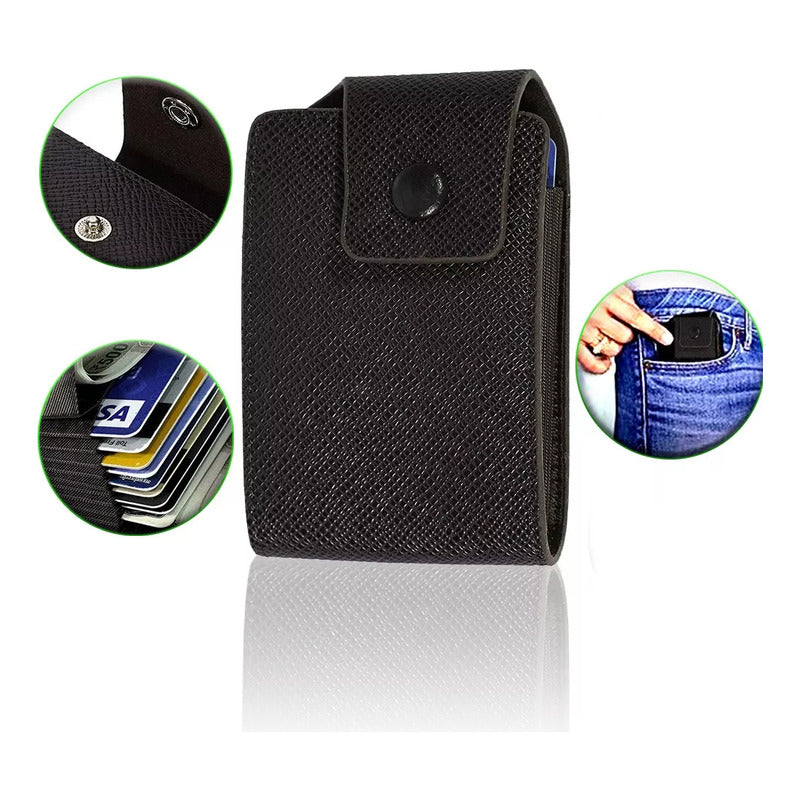 Billetera Tarjetero Organizador Tarjetas Multi Ranuras Rfid