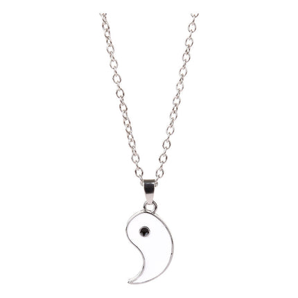 Collar Colgante Diseño Yin Yang Para Compartir