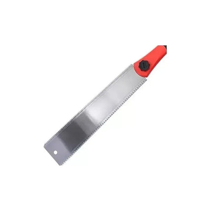 Sierra Japonesa De Mano En Ryoba Hoja Doble Filo Flexible Rojo Y Negro