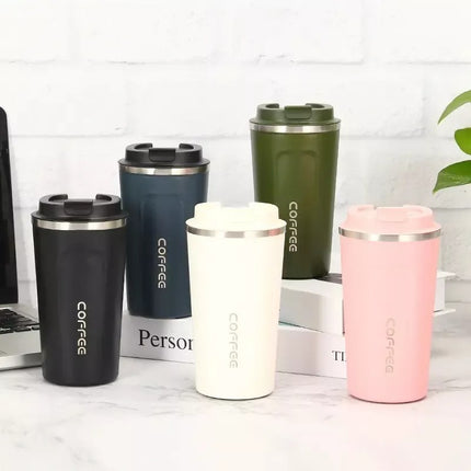 Vaso Taza Termico Mug 500ml Con Tapa Varios Colores Calidad