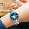 Reloj Pulsera Acero Seno Ocean Star De Cuarzo Lujo Dama
