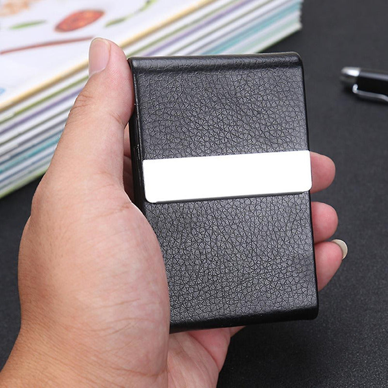 Billetera Tarjetero Anti Clonación Rfid Con Cierre Magnético