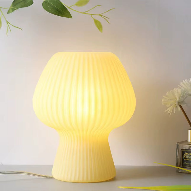 Lampara De Mesa Luz Velador Nordica Moderna Led 3tonalidades