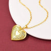 Collar Colgante Relicario Para Fotos Acero Corazón