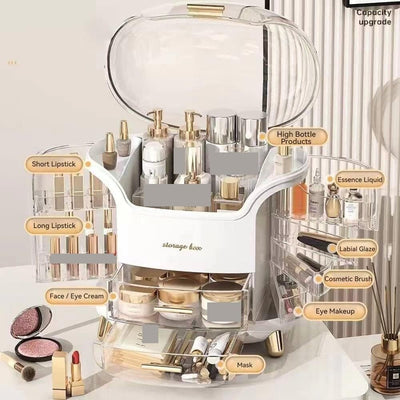 Organizador De Maquillaje Grande Porta Cosméticos Capsula