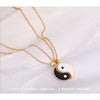 Collar Colgante Diseño Yin Yang Para Compartir