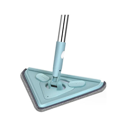 Mopa Trapeado Triangular Giratoria 360 ° Limpieza Lampazo Verde Claro