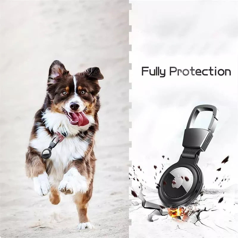 Funda Protectora Premium Aluminio Magnético Para Airtag