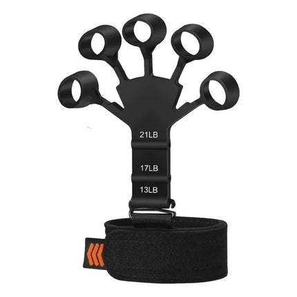 Ejercitador De Dedos Flex Grip Hand Grip, Anti Artritis X2 Negro