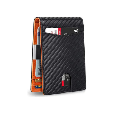 Billetera Tarjetero Delgada Con Protección Rfid 12 Ranuras