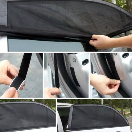 Parasol Puertas Ventanas Laterales De Auto Protección Uv X2
