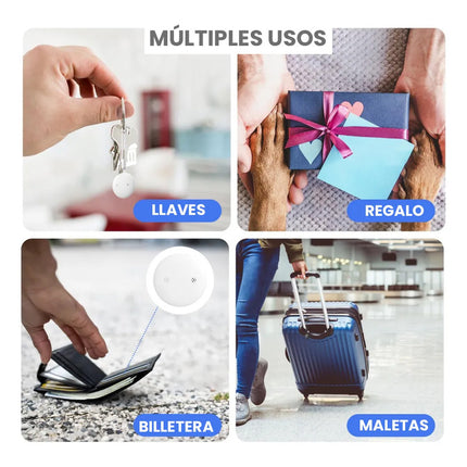 Localizador De Objetos Para iPhone Rastreador Wireless Tag Negro