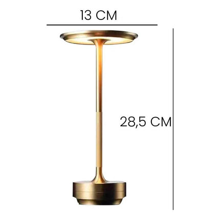 Lámpara Luminaria Portatil De Mesa Inalámbrica Recargable