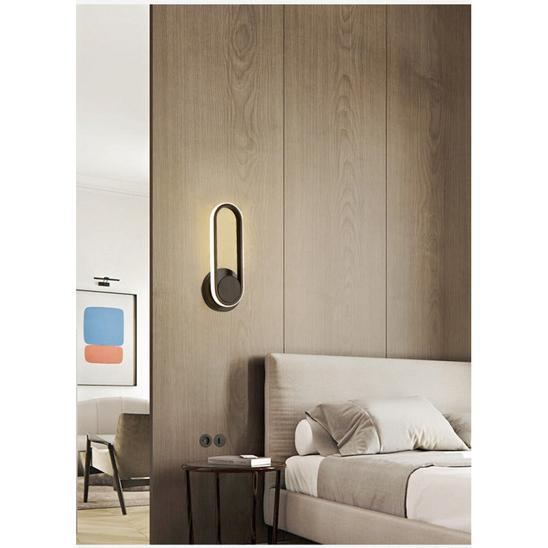 Aplique Led Interior Dormitorio Calida Giratoria 330°
