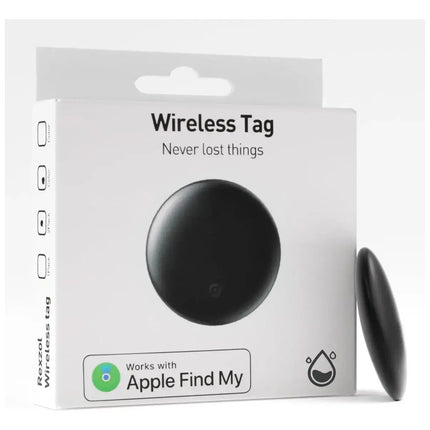 Localizador Rexzol De Objetos Rastreador Wireless Tag Airtag Ios Negro
