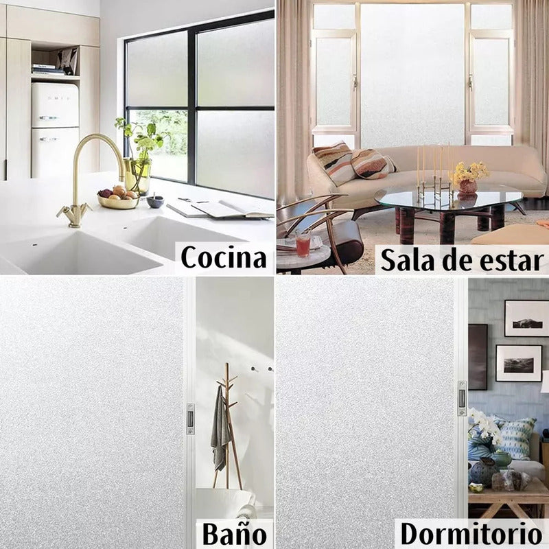Privacidad Vinilo Película De Ventana Electrostática 60x3mts