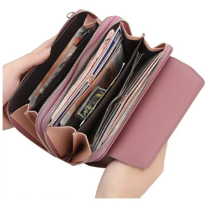 Cartera Bolso Mujer Hombro Correa Billetera Gran Capacidad