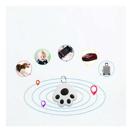 Mini Rastreador Gps Bluetooth Para Mascotas Gato O Niños