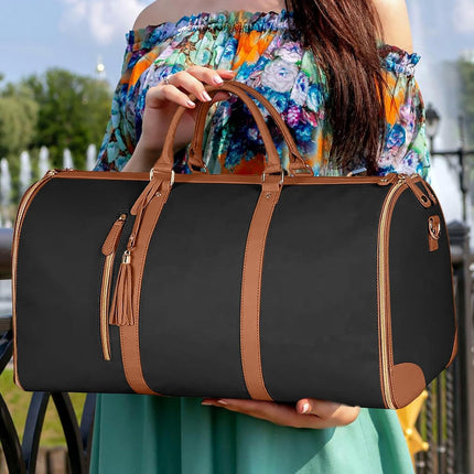 Bolso De Viaje P/mano Valija Expandible Plegable Impermeable