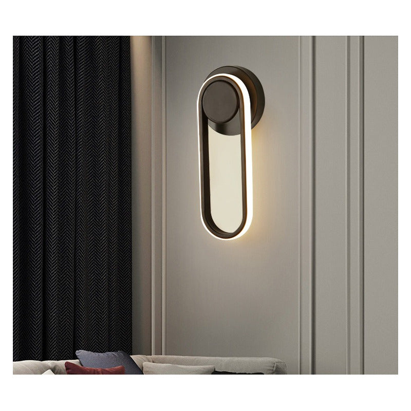 Aplique Led Interior Dormitorio Calida Giratoria 330°
